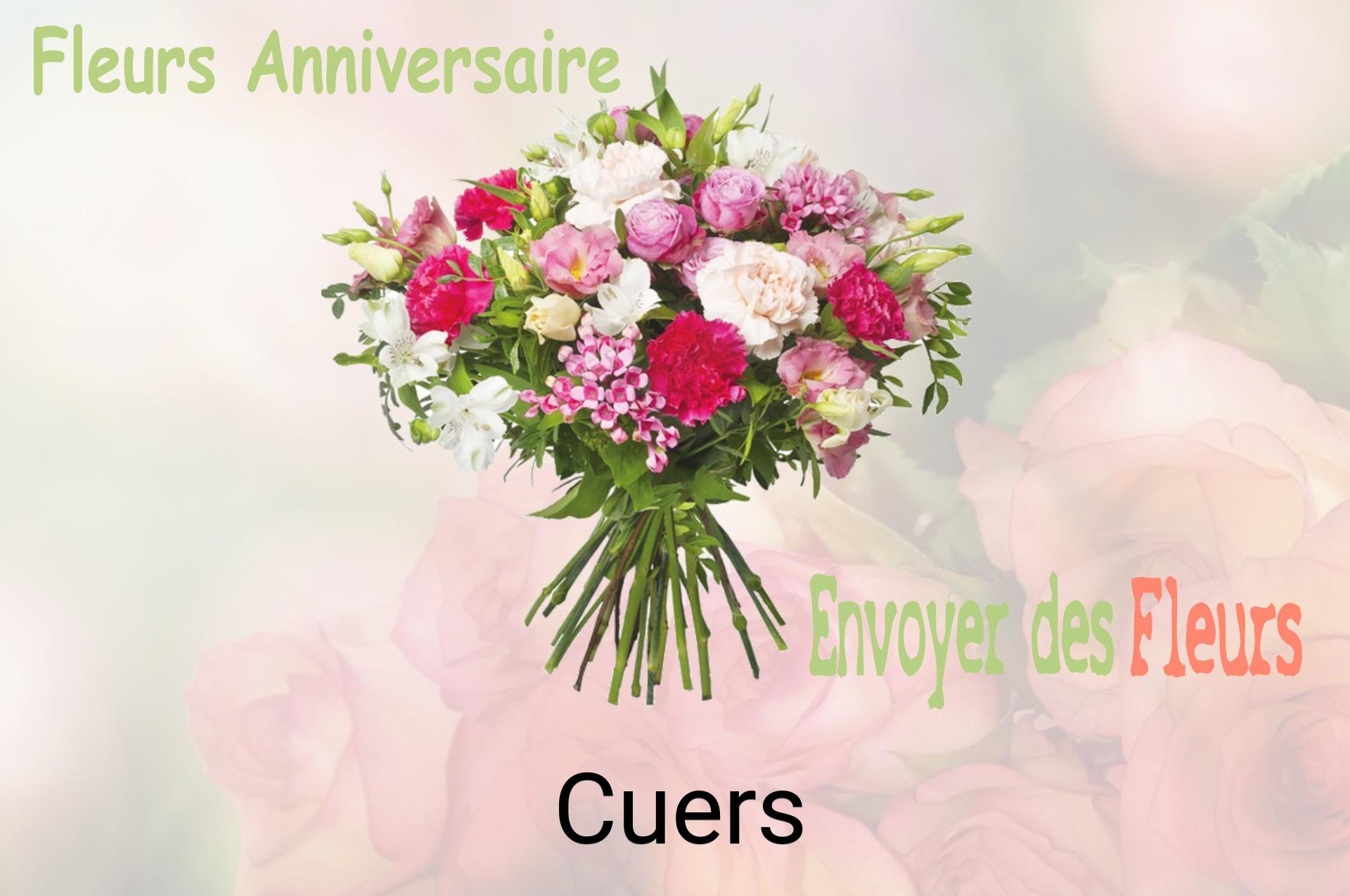Bouquet de fleurs d’anniversaire livré à Cuers